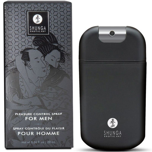 Shunga – Waves Spray Oral Sedutor de Morango: Sabor Doce e Controle de Prazer em um Produto Elegante