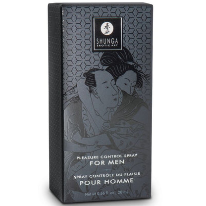Shunga – Waves Spray Oral Sedutor de Morango: Sabor Doce e Controle de Prazer em um Produto Elegante