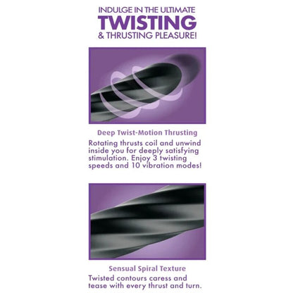 Twist Ecstasy: Movimento Rotativo para Estimulação Anal Avançada