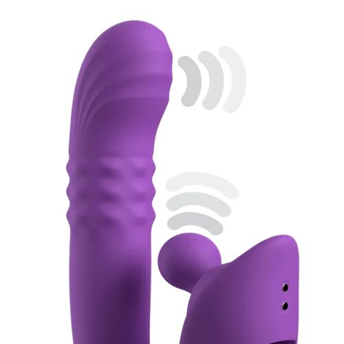 Fantasy For Her – Harmoni Pro: Vibrador Coelho com Estimulação Dupla para Ponto G e Clitóris