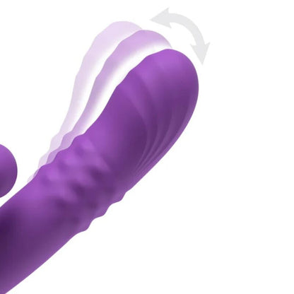 Fantasy For Her – Harmoni Pro: Vibrador Coelho com Estimulação Dupla para Ponto G e Clitóris