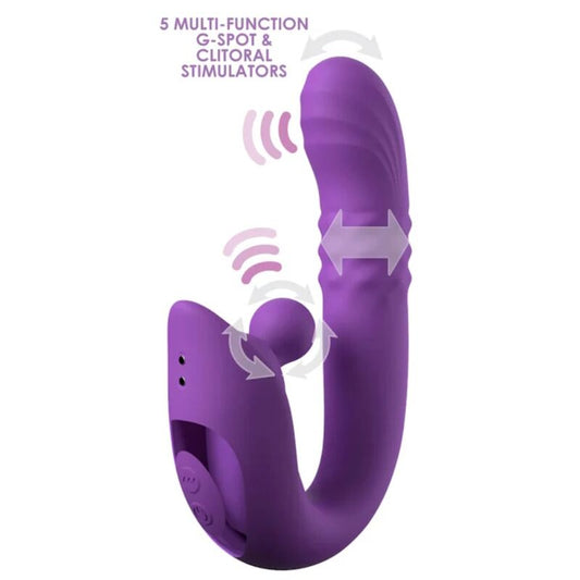 Fantasy For Her – Harmoni Pro: Vibrador Coelho com Estimulação Dupla para Ponto G e Clitóris