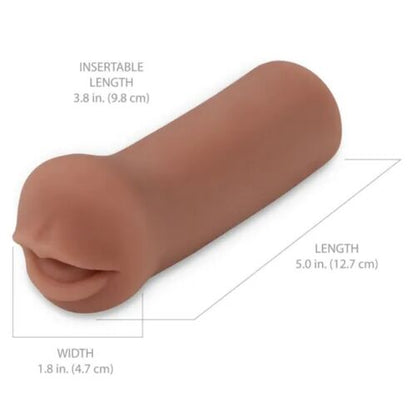 PDX Extreme – Coed Cocksucker: Masturbador com Entrada Realista e Material FantaFlesh® para Prazer Oral Imersivo