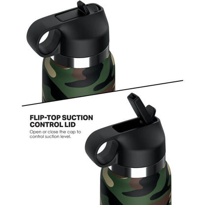 PDX PLUS – Masturbador Fap Flask Happy Camper: Prazer Disfarçado de Garrafa d'Água