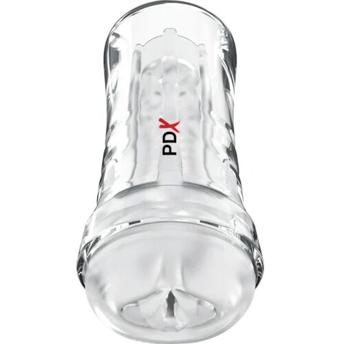 PDX Extreme – Wet Pussies Super Luscious Lips: Masturbador com Lábios Voluptuosos e Design Transparente para Prazer Realista