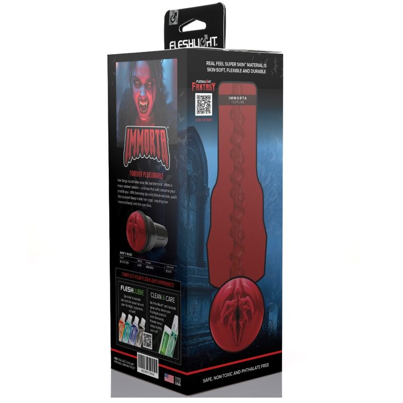 Fleshlight Fantasy - Immorta Stroker: Sedução Sombria e Prazer Imortal