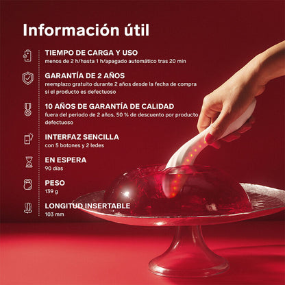 LELO – Ina Thrust: Vibrador Coelho com Movimento de Penetração Realista e Tecnologia Dynamic Thrust™