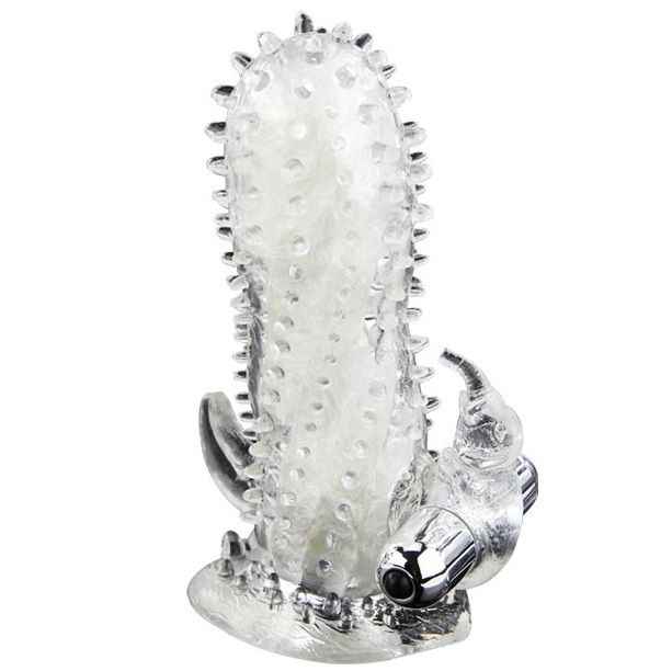 BAILE - BRAVE MAN COELHO VIBRADOR EXTENSO DE PÉNIS - VIBRA24 SEXSHOP