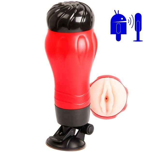 CRAZY BULL - FLORA VAGINA COM BASE MASTURBADOR DE VOZ - VIBRA24 SEXSHOP