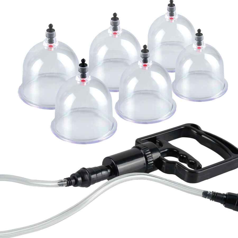 FETISH FANTASY SERIES - CONJUNTO DE SUCÇÃO DE 6 PEÇAS - VIBRA24 SEXSHOP