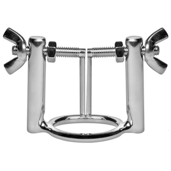 METAL HARD - ANEL DE GLNDULA COM PRENSA DILADORA URETRAL - VIBRA24 SEXSHOP