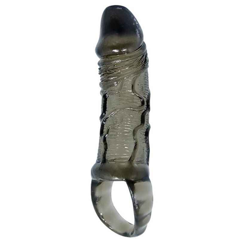 BAILE - BAINHA DE EXTENSO DE PÊNIS COM ALA PARA TESTÍCULOS 11.5 CM - VIBRA24 SEXSHOP