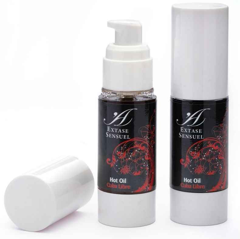 EXTASE SENSUAL - ÓLEO ESTIMULANTE DE CALOR LIVRE DE CUBA 30 ML
