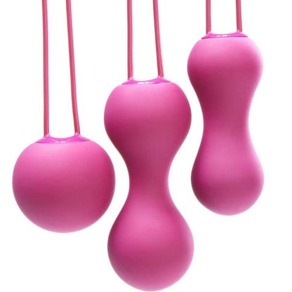 JE JOUE - Bolas Kegel Fúcsia para Fortalecimento do Assoalho Pélvico