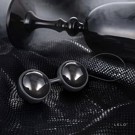 LELO - LUNA BEADS NOIR: Bolas Chinesas LELO para Fortalecimento Pélvico - VIBRA24 SEXSHOP