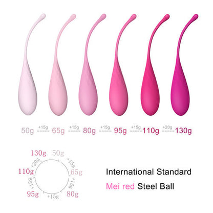 LESLIE - Conjunto Kegel Exercícios Assoalho Pélvico 6 PCS