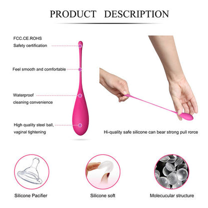 LESLIE - Conjunto Kegel Exercícios Assoalho Pélvico 6 PCS