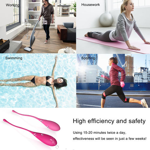LESLIE - Conjunto Kegel Exercícios Assoalho Pélvico 6 PCS