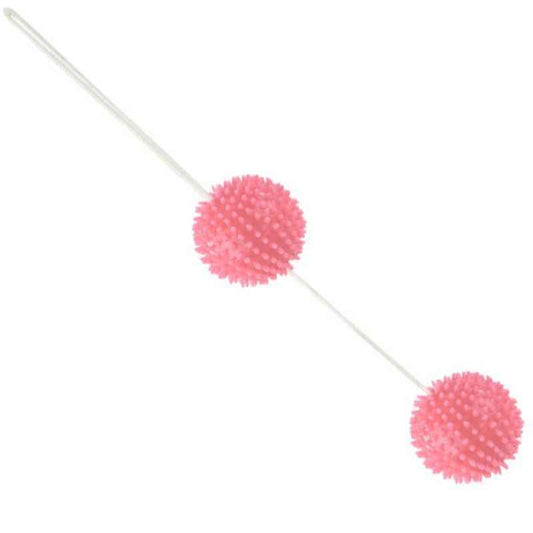 BAILE - BOLAS TEXTURADAS A PROFUNDAMENTE PRAZER ROSA 3.6 CM - VIBRA24 SEXSHOP