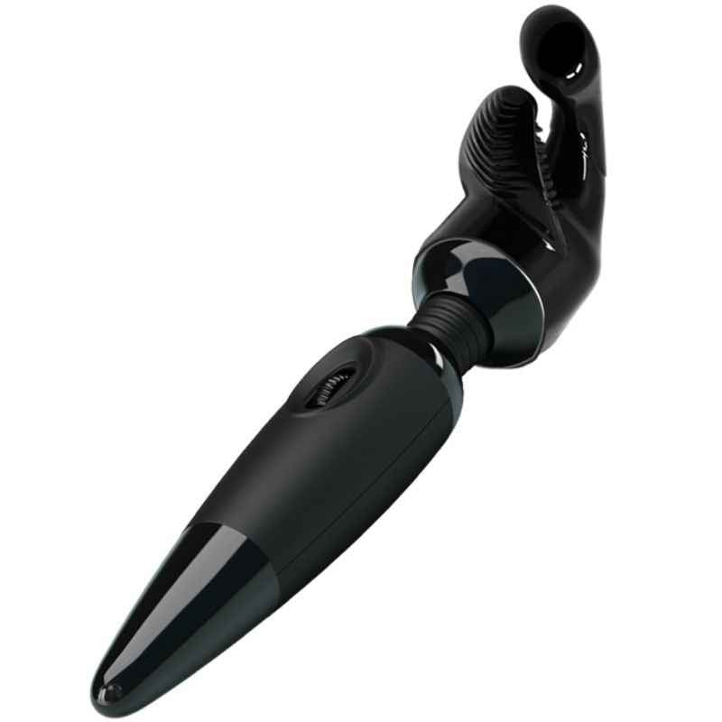 BAILE - MASSAGER DESENSUAL COM CABEA INTERCAMBIVEL - VIBRA24 SEXSHOP