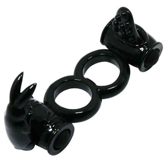 BAILE - ANEL DOCE ANEL DUPLO COM COELHO DUPLO - VIBRA24 SEXSHOP