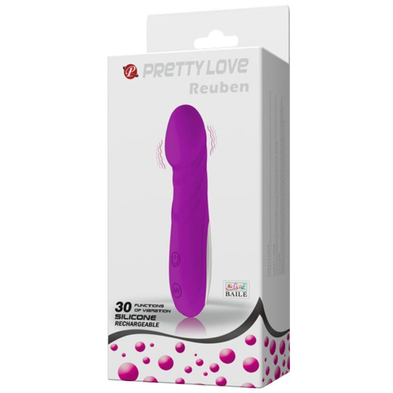 Vibrador Reuben de Silicone - Sinta o Prazer em Cada Vibração
