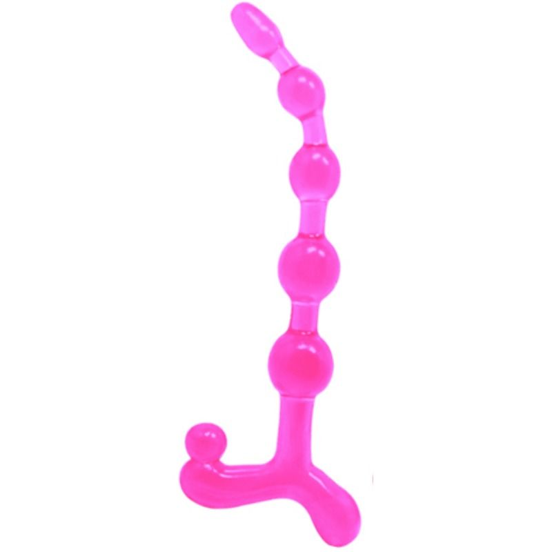 BAILE - BENDY TWIST ROSA ANAL BOLAS - VIBRA24 SEXSHOP