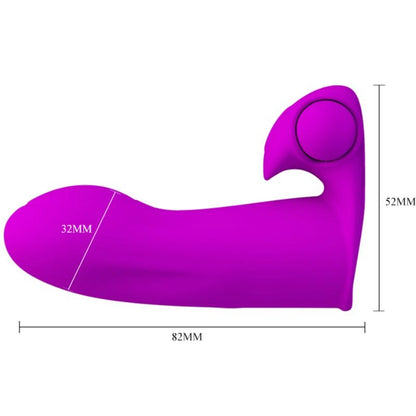 Vibrador Dedal Pretty Love Maxwell: O Poder do Prazer nas Suas Mãos