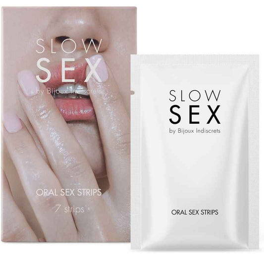 BIJOUX - TIRAS DE SEXO ORAL LENTO