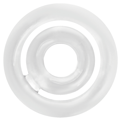ADDICTED TOYS - POTENZ: Anel Peniano Transparente para Intensificar o Prazer - VIBRA24 SEXSHOP
