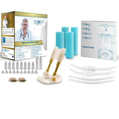 Extensor de Pénis ANDROPENIS Dourado para Aumento de Tamanho e Melhor Desempenho com Extensor de Pénis Andropenis