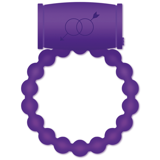 CASUAL LOVE - ANEL VIBRADOR 25 CASAIS VIOLETA - VIBRA24 SEXSHOP