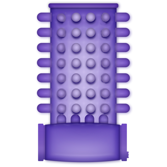 CASUAL LOVE - TAMPA DO PÊNIS DO VIBRADOR DE LILAC ANEL - VIBRA24 SEXSHOP