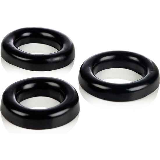 CALEXOTICS - CONJUNTO COLT 3 ANÉIS - VIBRA24 SEXSHOP