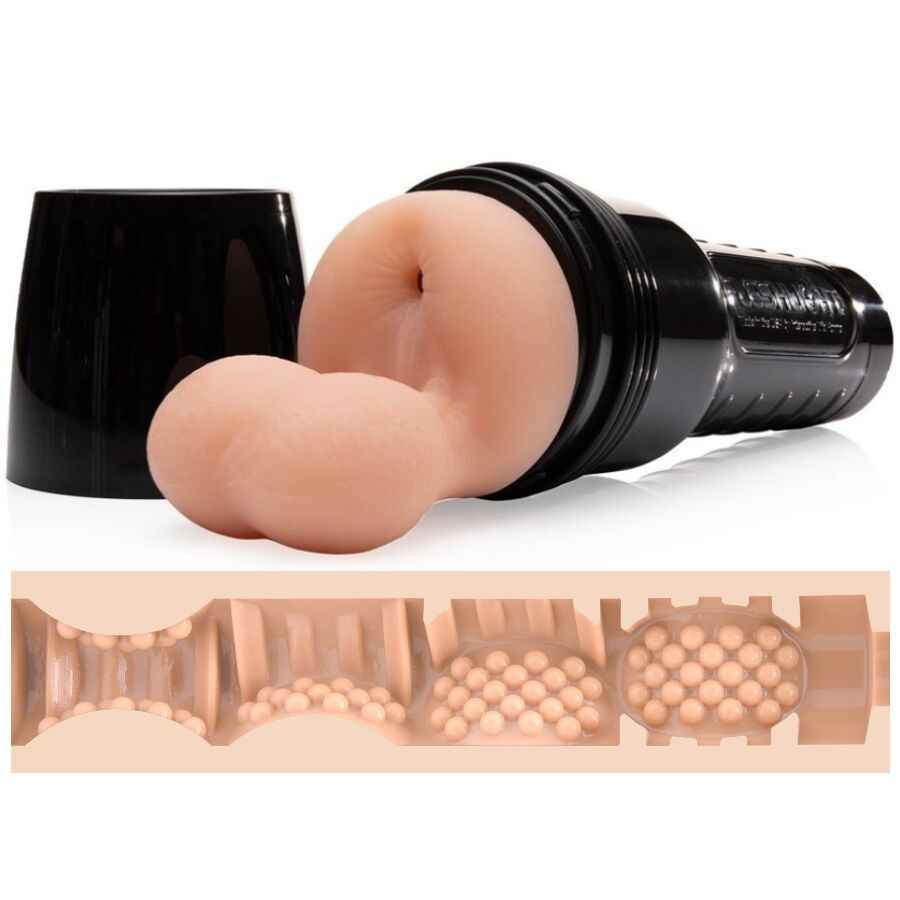 FLESHJACK - MASTURBADOR COM TESTÍCULOS - VIBRA24 SEXSHOP