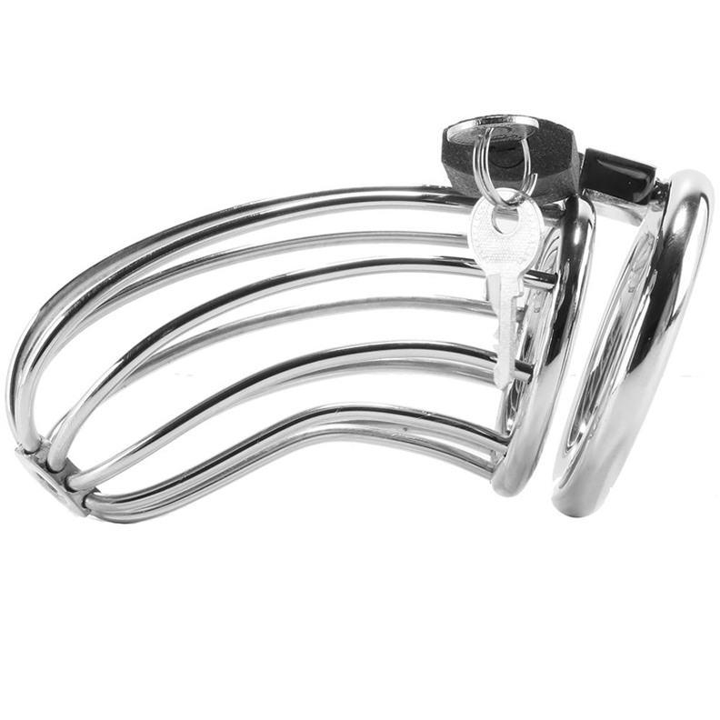 METAL HARD - GAIOLA DE ANEL DE CASTIDADE DE PSSARO - VIBRA24 SEXSHOP
