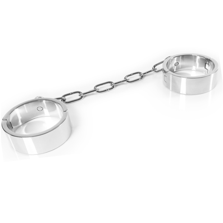 METAL HARD - ALGEMAS DE TORNOZELO COM SUBMISSO DE CHAVE ALLEN BDSM - VIBRA24 SEXSHOP