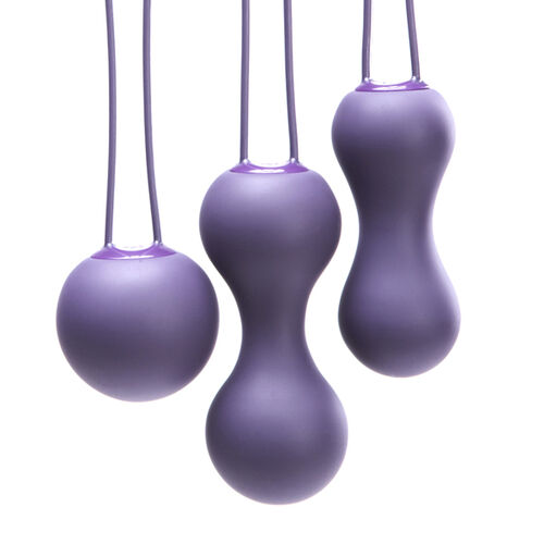 JE JOUE - Bolas de Kegel Roxo para Fortalecimento do Assoalho Pélvico