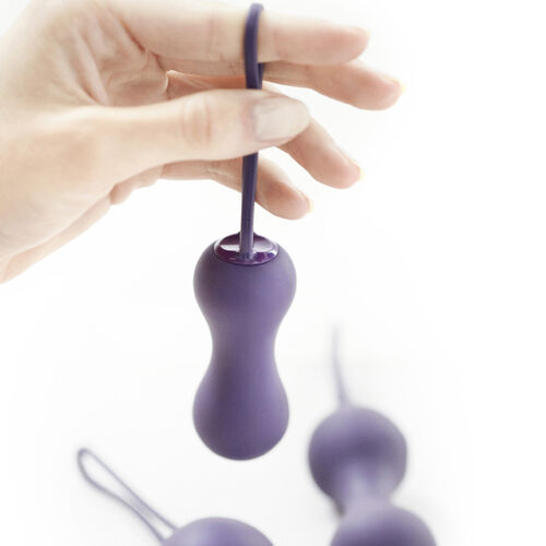 JE JOUE - Bolas de Kegel Roxo para Fortalecimento do Assoalho Pélvico