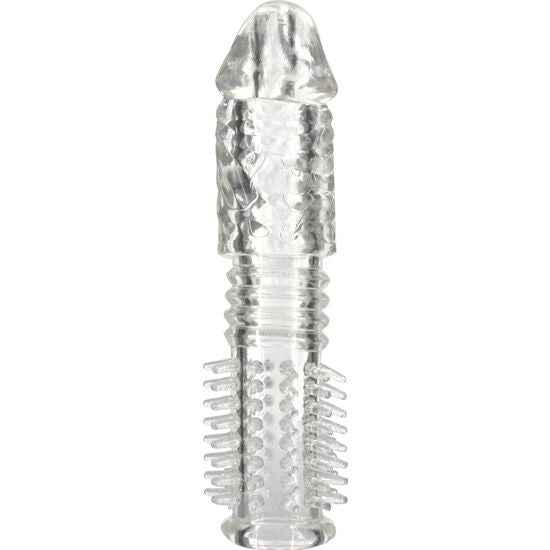 SEVEN CREATIONS - CAPA PARA PÊNIS DE SILICONE TEXTURADA - VIBRA24 SEXSHOP