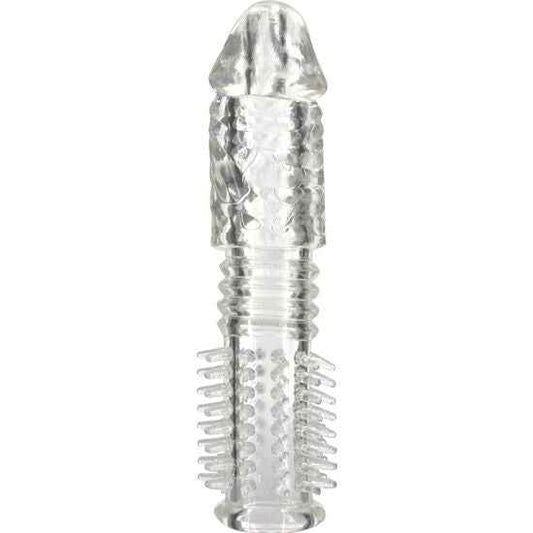 SEVEN CREATIONS - CAPA PARA PÊNIS DE SILICONE TEXTURADA - VIBRA24 SEXSHOP
