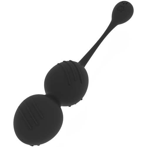 RITHUAL - Bolas de Kegel Vibratórias Recarregáveis Nisha Pretas para Fortalecimento do Assoalho Pélvico - VIBRA24 SEXSHOP