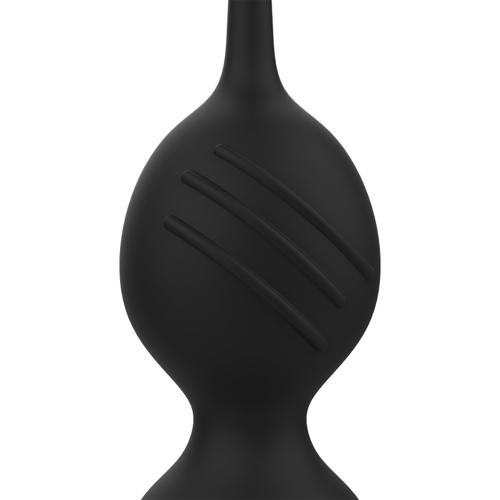 RITHUAL - Bolas de Kegel Vibratórias Recarregáveis Nisha Pretas para Fortalecimento do Assoalho Pélvico - VIBRA24 SEXSHOP