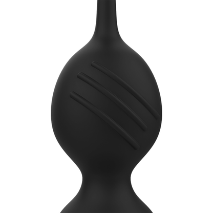 RITHUAL - Bolas de Kegel Vibratórias Recarregáveis Nisha Pretas para Fortalecimento do Assoalho Pélvico - VIBRA24 SEXSHOP