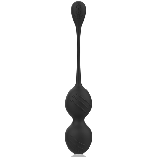 RITHUAL - Bolas de Kegel Vibratórias Recarregáveis Nisha Pretas para Fortalecimento do Assoalho Pélvico - VIBRA24 SEXSHOP