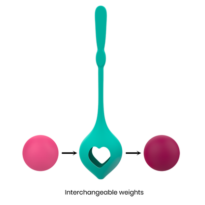RITHUAL - Conjunto de Treinamento Pélvico Deva Aqua Green para Saúde Íntima - VIBRA24 SEXSHOP