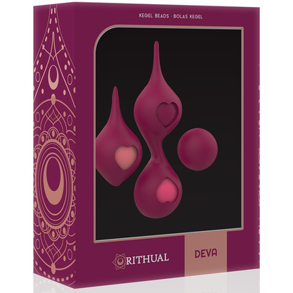Conjunto de Treinamento Pélvico RITHUAL - Orquídea para Fortalecimento e Bem-Estar - VIBRA24 SEXSHOP
