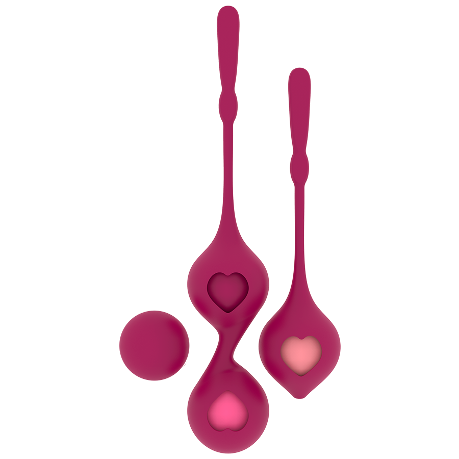RITHUAL - CONJUNTO DEVA DE TREINAMENTO PÉLVICO ORQUÍDEA - VIBRA24 SEXSHOP