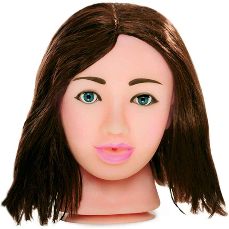 EXTREME TOYZ - FODA-ME MEGA MASTURBADOR MARROM FACE - VIBRA24 SEXSHOP