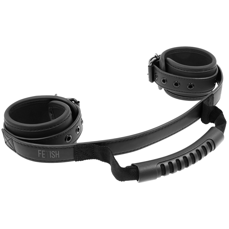 FETISH SUBMISSIVE - ALGEMAS DE FORRO DE NOPRENE COM ALÇA - VIBRA24 SEXSHOP